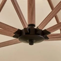 Kerama Parasols Parasol Suspendu Structure Imitation Bois Et Tissu Blanc Naturel 3x3m -Parasols Soldes Magasin parasol suspendu structure imitation bois et tissu blanc naturel 3x3m 4