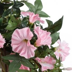 Mica Decorations Plantes D'intérieur Et Fleurs D'intérieur Pétunia Artificielle Rose En Pot L50 -Parasols Soldes Magasin petunia artificielle rose en pot l50 2