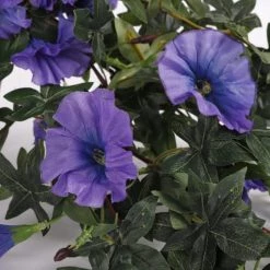 Mica Decorations Plantes D'intérieur Et Fleurs D'intérieur Pétunia Artificielle Violet Foncé En Pot L50 -Parasols Soldes Magasin petunia artificielle violet fonce en pot l50 3