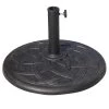 Homcom Parasols Pied De Parasol Base De Lestage Rond -Parasols Soldes Magasin pied de parasol base de lestage rond