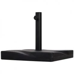 Outsunny Parasols Pied De Parasol Carré Poids Net 20 Kg Ciment HDPE Noir 11 Outsunny Parasols Pied De Parasol Carré Poids Net 20 Kg Ciment HDPE Noir -Parasols Soldes Magasin pied de parasol carre poids net 20 kg ciment hdpe noir 3