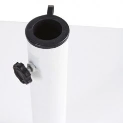 Maisons Du Monde Parasols Pied De Parasol En Fer Blanc Mat 35 Kg -Parasols Soldes Magasin pied de parasol en fer blanc mat 35 kg 1000 13 26 198794 3