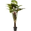 Kare Design Plantes D'intérieur Et Fleurs D'intérieur Plante Artificielle En Polyéthylène Et Béton H160 -Parasols Soldes Magasin plante artificielle en polyethylene et beton h160