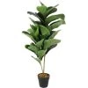 The Home Deco Factory Plantes D'intérieur Et Fleurs D'intérieur Plante Artificielle Feuillage Dense En Pot 90 Cm -Parasols Soldes Magasin plante artificielle feuillage dense en pot 90 cm