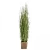 Oviala Plantes D'intérieur Et Fleurs D'intérieur Plante Artificielle Herbe Folle Miscanthus, Hauteur 185 Cm Vert -Parasols Soldes Magasin plante artificielle herbe folle miscanthus hauteur 185 cm vert