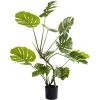 Kare Design Plantes D'intérieur Et Fleurs D'intérieur Plante Artificielle Monstera En Polyéthylène Et Béton H110 -Parasols Soldes Magasin plante artificielle monstera en polyethylene et beton h110