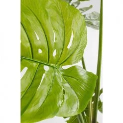 Kare Design Plantes D'intérieur Et Fleurs D'intérieur Plante Artificielle Monstera En Polyéthylène Et Béton H110 -Parasols Soldes Magasin plante artificielle monstera en polyethylene et beton h110 2