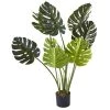 ATHM DESIGN Plantes D'intérieur Et Fleurs D'intérieur Plante Artificielle Polyethylène Vert H110cm -Parasols Soldes Magasin plante artificielle polyethyle ne vert h110cm