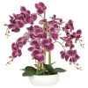 Ligne Déco Plantes D'intérieur Et Fleurs D'intérieur Plante Fleur Artificielle Orchidée Toucher Naturel, H.55cm -Parasols Soldes Magasin plante fleur artificielle orchidee toucher naturel h 55cm 5