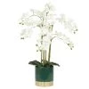 Ligne Déco Plantes D'intérieur Et Fleurs D'intérieur Plante Fleur Artificielle Orchidée Toucher Naturel, H.80cm -Parasols Soldes Magasin plante fleur artificielle orchidee toucher naturel h 80cm 5
