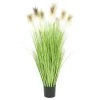 Ligne Déco Plantes D'intérieur Et Fleurs D'intérieur Plante Herbe Verte Artificielle Plumeaux Pampa En Pot H.125cm -Parasols Soldes Magasin plante herbe verte artificielle plumeaux pampa en pot h 125cm