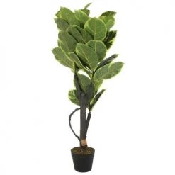 The Home Deco Factory Plantes D'intérieur Et Fleurs D'intérieur Plante Verte Artificielle En Pot 110 Cm -Parasols Soldes Magasin plante verte artificielle en pot 110 cm 2