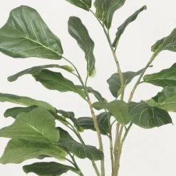 Ligne Déco Plantes D'intérieur Et Fleurs D'intérieur Plante Verte Artificielle Ficus Lyrata Pot Céramique, H.125cm -Parasols Soldes Magasin plante verte artificielle ficus lyrata pot ceramique h 125cm 3