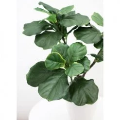Ligne Déco Plantes D'intérieur Et Fleurs D'intérieur Plante Verte Artificielle Ficus, Pot Céramique, H.65cm 8 Ligne Déco Plantes D'intérieur Et Fleurs D'intérieur Plante Verte Artificielle Ficus, Pot Céramique, H.65cm -Parasols Soldes Magasin plante verte artificielle ficus pot ceramique h 65cm 2