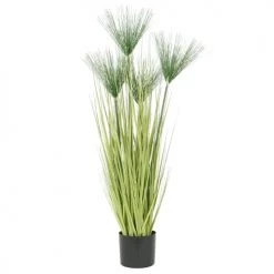 Ligne Déco Plantes D'intérieur Et Fleurs D'intérieur Plante Verte Artificielle Graminée Herbe Papyrus, H.100cm