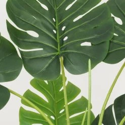 Ligne Déco Plantes D'intérieur Et Fleurs D'intérieur Plante Verte Artificielle Monstera, Toucher Naturel, H.110cm -Parasols Soldes Magasin plante verte artificielle monstera toucher naturel h 110cm 2