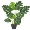 Ligne Déco Plantes D'intérieur Et Fleurs D'intérieur Plante Verte Artificielle Monstera, Toucher Naturel, H.85cm -Parasols Soldes Magasin plante verte artificielle monstera toucher naturel h 85cm