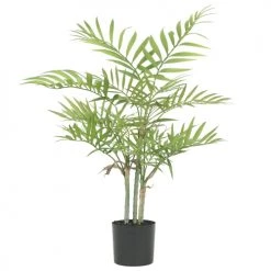Ligne Déco Plantes D'intérieur Et Fleurs D'intérieur Plante Verte Artificielle Palmier Areca 17 Palmes En Pot H80cm