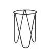 Mica Decorations Pots, Cache-pots Et Jardinières D'extérieur Porte-plante En Métal Noir H32 -Parasols Soldes Magasin porte plante en metal noir h32