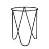 Mica Decorations Pots, Cache-pots Et Jardinières D'extérieur Porte-plante En Métal Noir H38,5 -Parasols Soldes Magasin porte plante en metal noir h38 5