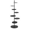 Maisons Du Monde Pots, Cache-pots Et Jardinières D'extérieur Porte-plantes 6 Plateaux En Métal Noir Mat H135 -Parasols Soldes Magasin porte plantes 6 plateaux en metal noir mat h135 1000 3 16 211330 1