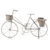 Maisons Du Monde Pots, Cache-pots Et Jardinières D'extérieur Porte-plantes Vélo En Métal Gris Effet Vieilli -Parasols Soldes Magasin porte plantes velo en metal gris effet vieilli 1000 1 4 189670 6
