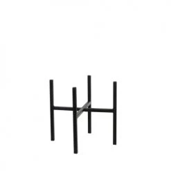 Mica Decorations Pots, Cache-pots Et Jardinières D'extérieur Porte-plants En Métal Noir H25