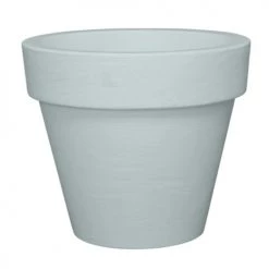 Serralunga Pots, Cache-pots Et Jardinières D'extérieur Pot à Fleur En Résine Recyclable Bleu Provence D68cm