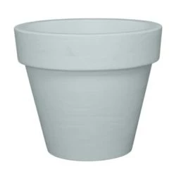 Serralunga Pots, Cache-pots Et Jardinières D'extérieur Pot à Fleur En Résine Recyclable Gris Tourterelle D68cm -Parasols Soldes Magasin pot a fleur en resine recyclable bleu provence d68cm 4