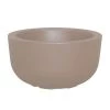 Serralunga Pots, Cache-pots Et Jardinières D'extérieur Pot à Fleur En Résine Recyclable Gris Tourterelle D47cm
