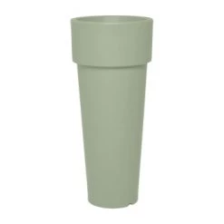 Serralunga Pots, Cache-pots Et Jardinières D'extérieur Pot à Fleur éclairé En Résine Recyclable Neutre D39cm -Parasols Soldes Magasin pot a fleur en resine recyclable sauge d39cm