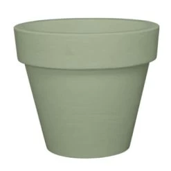 Serralunga Pots, Cache-pots Et Jardinières D'extérieur Pot à Fleur éclairé En Résine Recyclable Neutre D58cm -Parasols Soldes Magasin pot a fleur en resine recyclable sauge d58cm 5