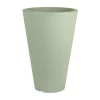 Serralunga Pots, Cache-pots Et Jardinières D'extérieur Pot à Fleur En Résine Recyclable Sauge D67cm