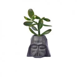 Junny Pots, Cache-pots Et Jardinières D'extérieur Pot Dark Vador En Béton Anthracite