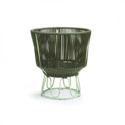 Ames Pots, Cache-pots Et Jardinières D'extérieur Pot De Fleur Circo 3 Métal Gold 50x56x50 Cm