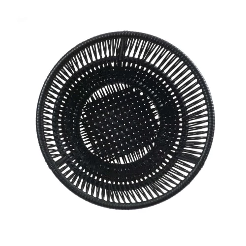 Ames Pots, Cache-pots Et Jardinières D'extérieur Pot De Fleur Métal Noir 40x68x40cm 4 Ames Pots, Cache-pots Et Jardinières D'extérieur Pot De Fleur Métal Noir 40x68x40cm – Image 2