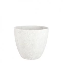 Mica Decorations Pots, Cache-pots Et Jardinières D'extérieur Pot De Fleurs En Plastique Beige Ardoise D38