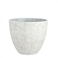 Mica Decorations Pots, Cache-pots Et Jardinières D'extérieur Pot De Fleurs En Plastique Gris Clair Ardoise D45
