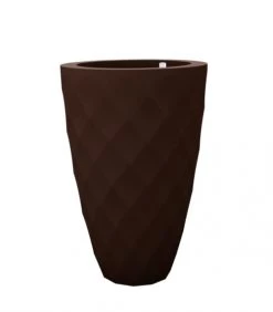 Vondom Pots, Cache-pots Et Jardinières D'extérieur Pot De Fleurs VASES Plastique Bronze Ø65x100 Cm
