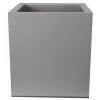 Riviera Pots, Cache-pots Et Jardinières D'extérieur Pot En Plastique Carré Aspect Granit 30 Cm Gris Clair -Parasols Soldes Magasin pot en plastique carre aspect granit 30 cm gris clair