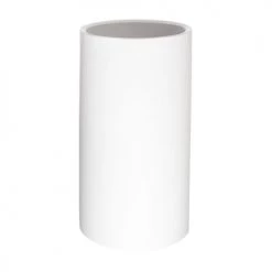 Serralunga Pots, Cache-pots Et Jardinières D'extérieur Pot Et Porte-parapluie En Résine Recyclable Blanc L32cm
