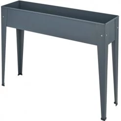 Tectake Pots, Cache-pots Et Jardinières D'extérieur Potager Sur Pied Gris Anthracite