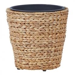 Beliani Pots, Cache-pots Et Jardinières D'extérieur Pots Et Vases En Rotin Beige H28 37 47 -Parasols Soldes Magasin pots et vases en rotin beige h28 37 47 2
