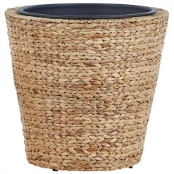 Beliani Pots, Cache-pots Et Jardinières D'extérieur Pots Et Vases En Rotin Beige H28 37 47 -Parasols Soldes Magasin pots et vases en rotin beige h28 37 47 4