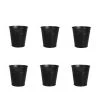 Youdoit Pots, Cache-pots Et Jardinières D'extérieur Seau Métallique Noir D10,5cm - Lot De 6 -Parasols Soldes Magasin seau metallique noir d10 5cm lot de 6