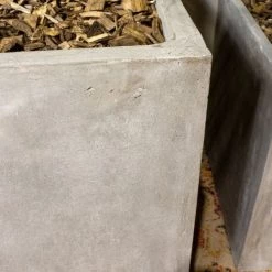 Now’s Home Pots, Cache-pots Et Jardinières D'extérieur Set De 2 Pots Carrés En Terre D'argile D40cm Et 50cm -Parasols Soldes Magasin set de 2 pots carres en terre d argile d40cm et 50cm 3