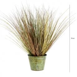 Pirouette Paris Plantes D'intérieur Et Fleurs D'intérieur Stipa Artificielle Avec Pot En Zinc H76 -Parasols Soldes Magasin stipa artificielle avec pot en zinc h76 4