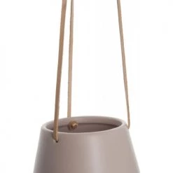 Present Time Pots, Cache-pots Et Jardinières D'extérieur Support à Plantes à Suspendre Rose Poudré -Parasols Soldes Magasin support a plantes a suspendre rose poudre 3