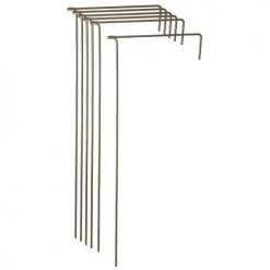 Harrod Horticultural Pots, Cache-pots Et Jardinières D'extérieur Support à Plantes En Acier (lot De 6) 60 Cm