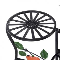 Outsunny Pots, Cache-pots Et Jardinières D'extérieur Support Porte-plantes Pliable 3 Niveaux Métal Noir 12 Outsunny Pots, Cache-pots Et Jardinières D'extérieur Support Porte-plantes Pliable 3 Niveaux Métal Noir -Parasols Soldes Magasin support porte plantes pliable 3 niveaux metal noir 4